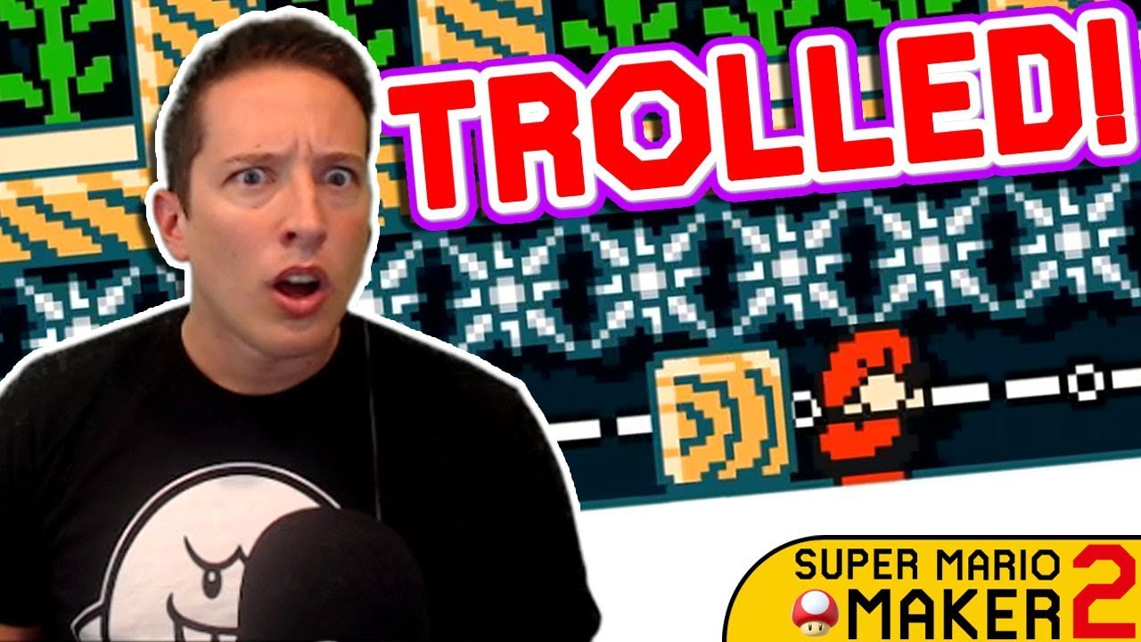 POTATOCHAN + MARIO MAKER 2 = AMAZING TROLL LEVEL