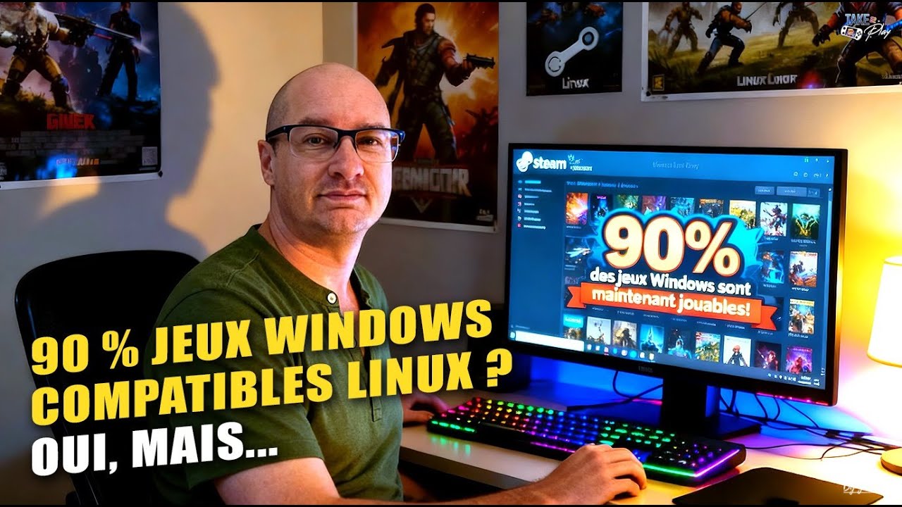 90% des jeux Windows sur Linux: La R&eacute;volution du Gaming!🔥