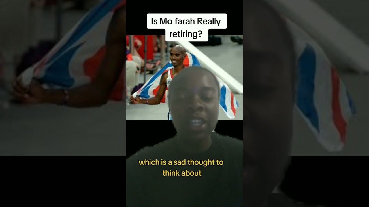 Is Mo farah Really retiring? The running world is buzzing!🤯 #mofarah #onemomile