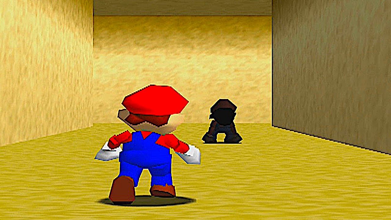 CLIPPING MARIO INTO THE BACKROOMS!!