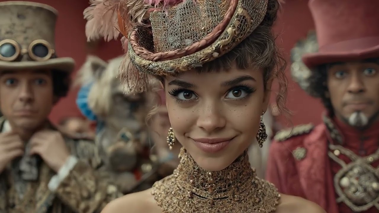 Beyond the Black Mirrors ✨ A Steampunk Fairytale | AI Short Film