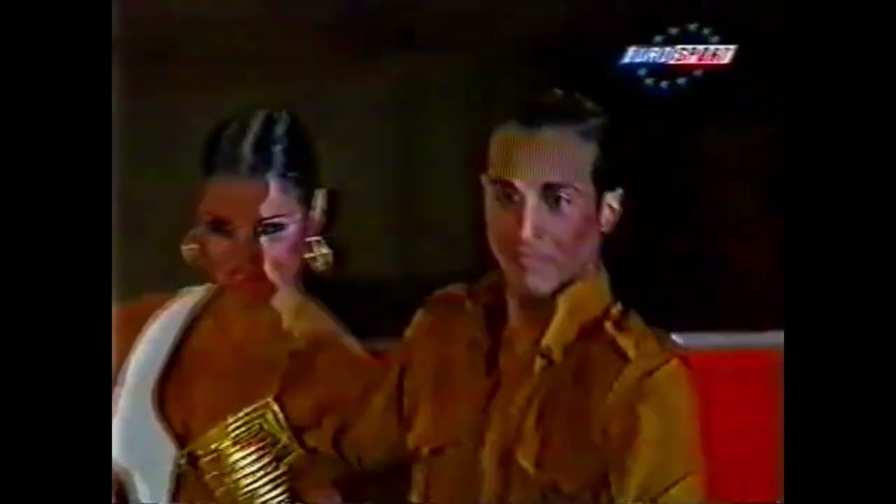 1997 European Professional Latin Championship - S  Cavallini and H  Karttunen Solo Cha Cha Final
