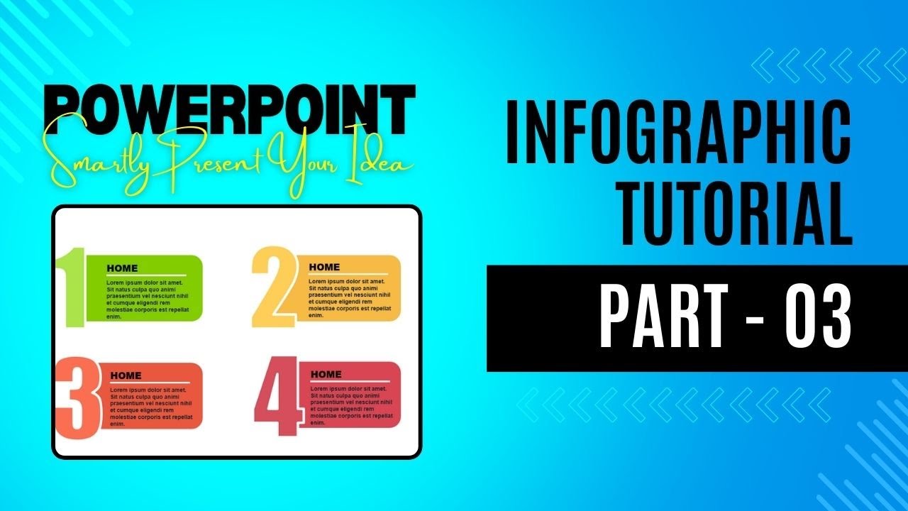 PowerPoint Tutorial । Infographic Series । #Part 03 । Bangla । TechEmonizer