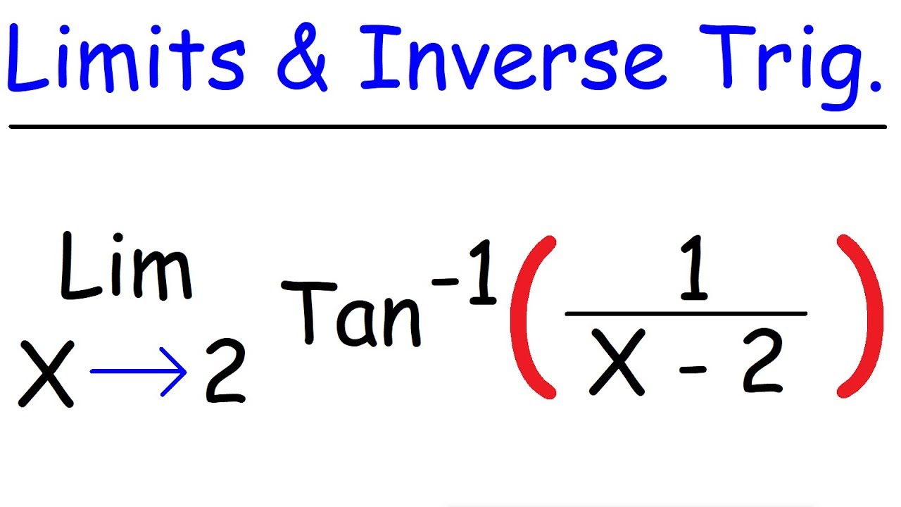 Limits of Inverse Trigonometric Functions | Calculus