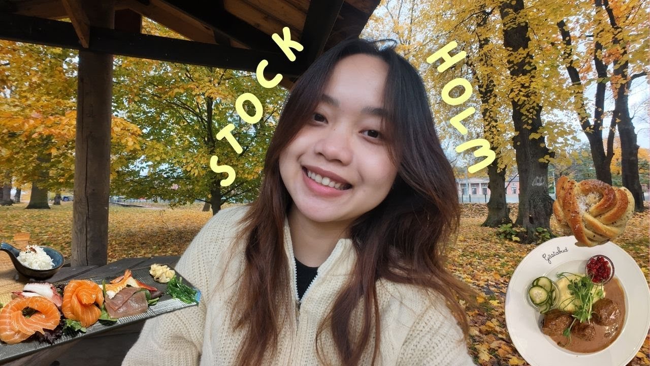 du lịch một mình 🇸🇪 EP2: ngắm lá vàng Stockholm, Thuỵ Điển ☕️🎞️🍂