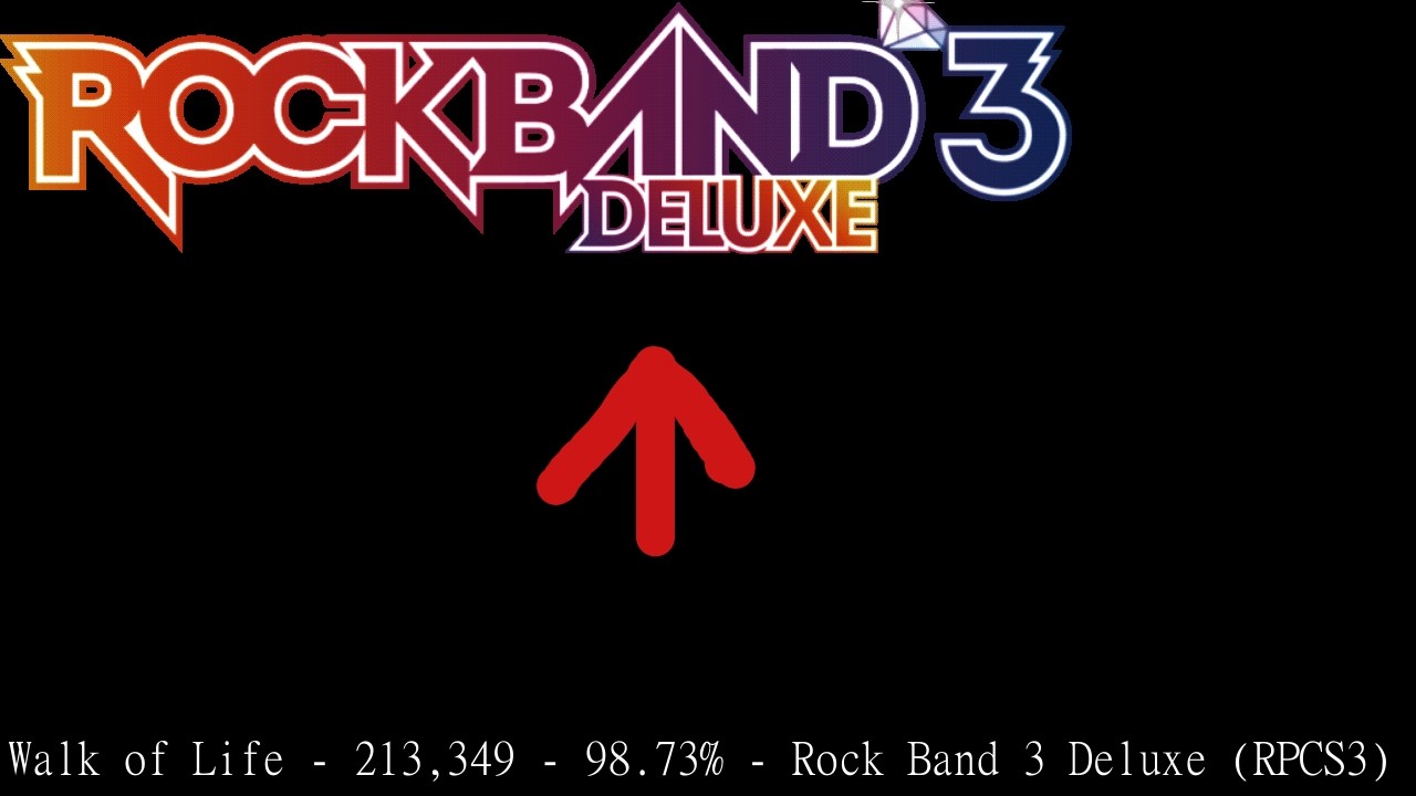 Walk of Life - 213,349 - 98.73% - Rock Band 3 Deluxe (RPCS3)