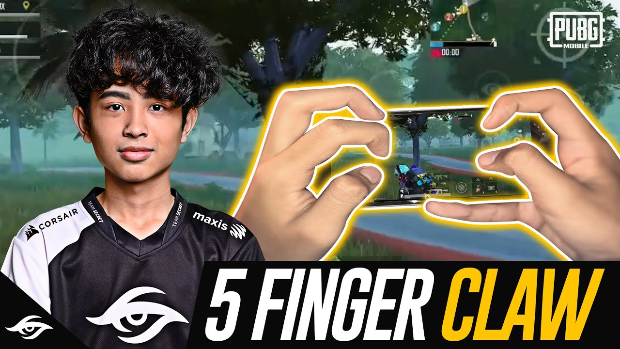 UHIGH Five Finger Claw Handcam Highlights | PUBG Mobile