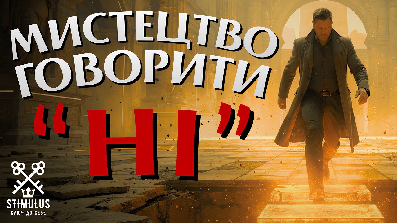 🎬 Як навчитися говорити «ні» без почуття провини | Практичні вправи стоїка