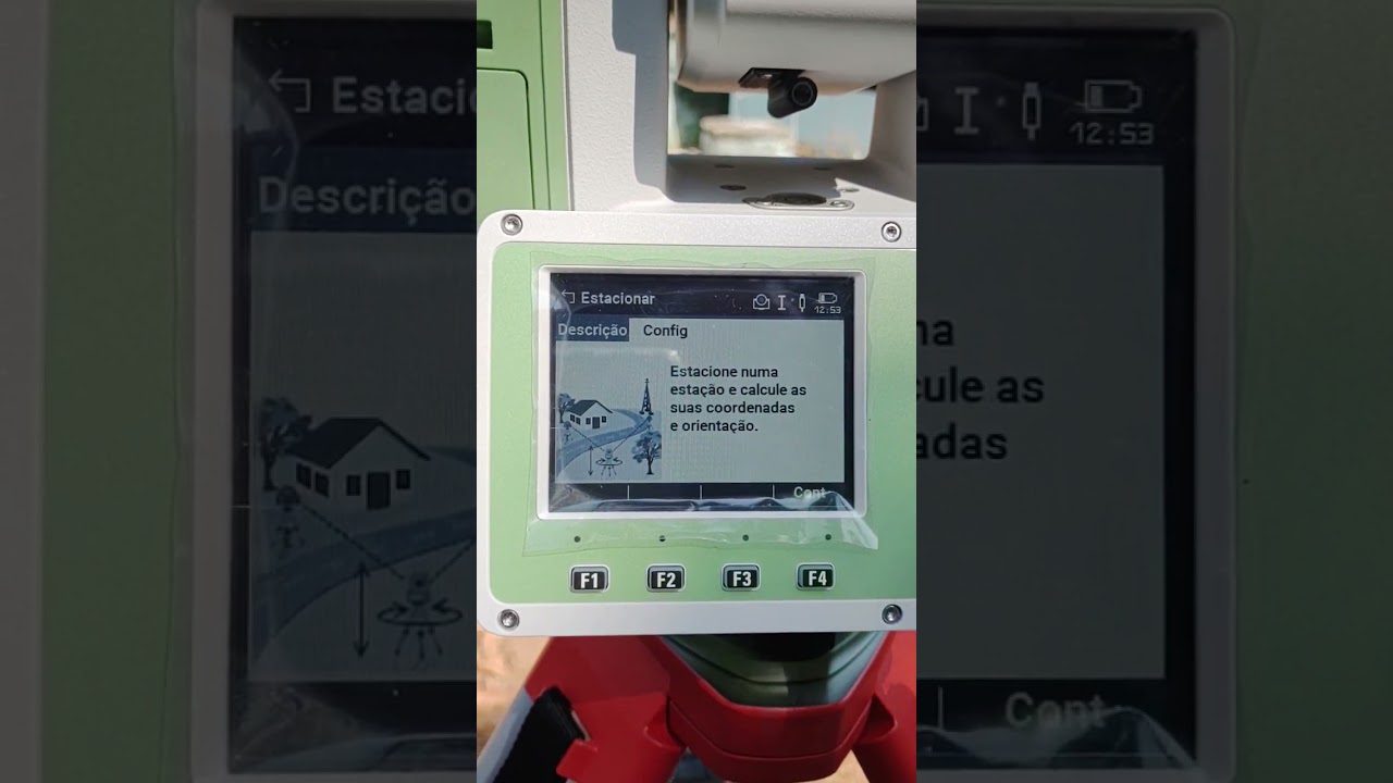 Leica TS03 - Estação Livre.