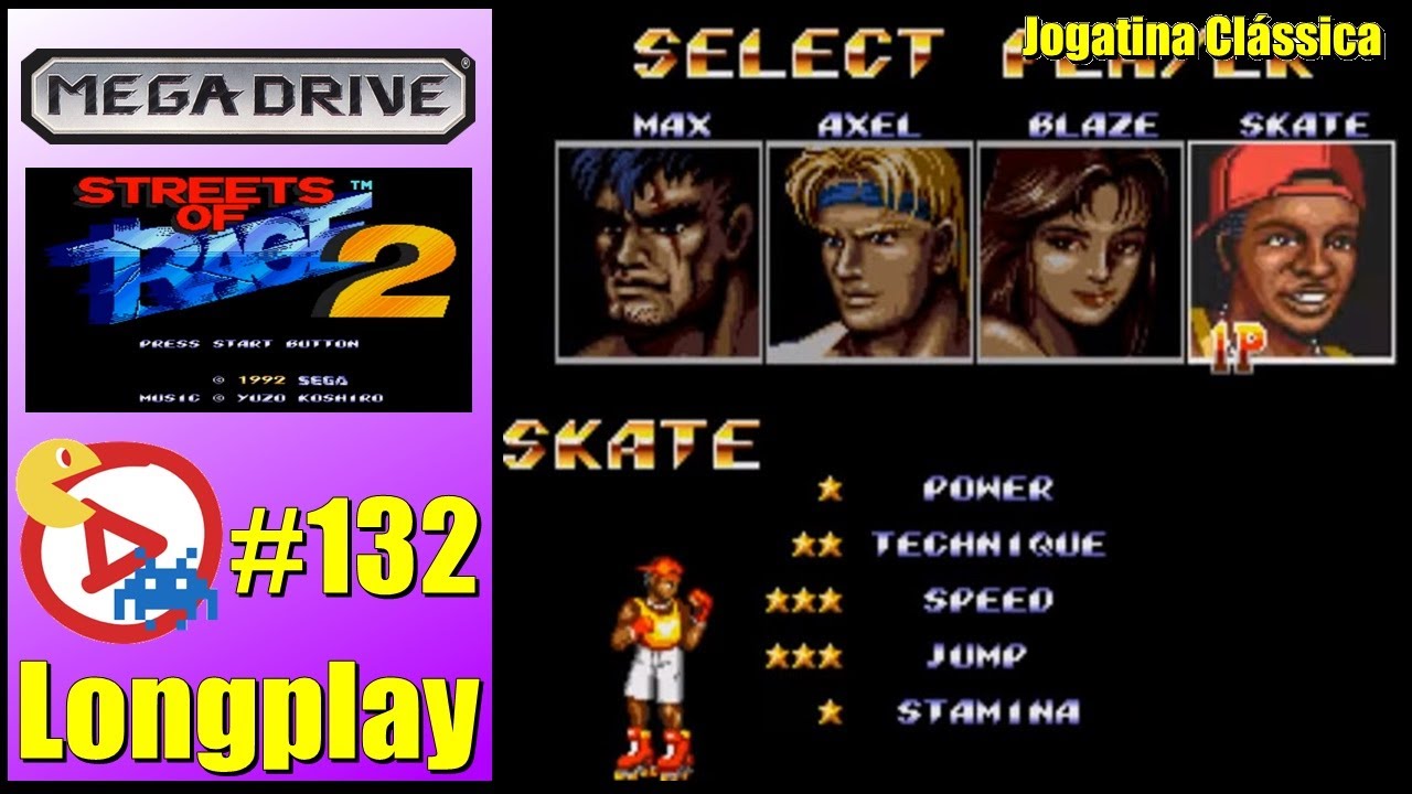 Mega Drive Longplay Streets of Rage 2
