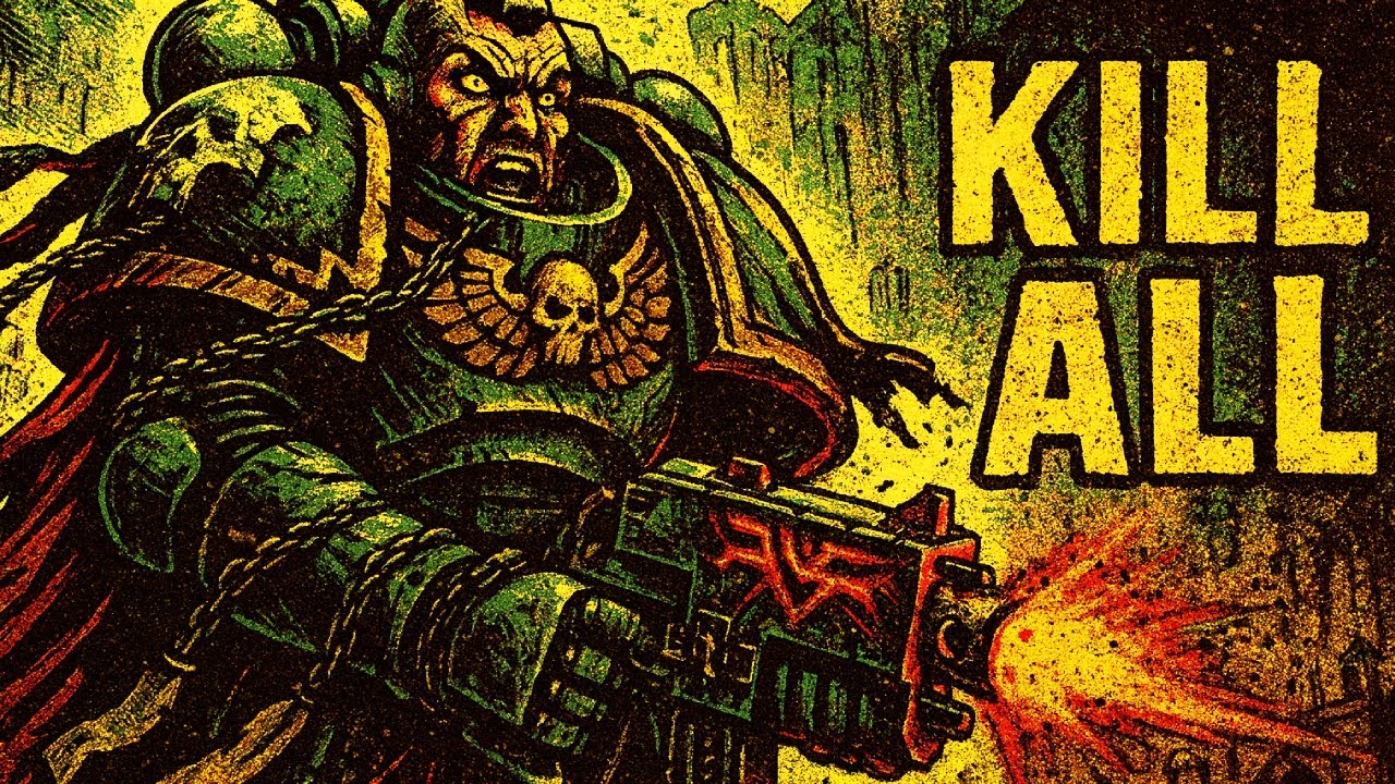The Horrifying Life Of Dark Angels In Warhammer 40K