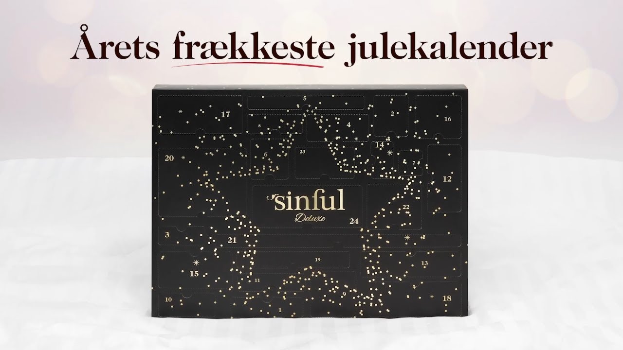 Sinful Deluxe Julekalender 2020 - K&oslash;b hos Sinful.dk