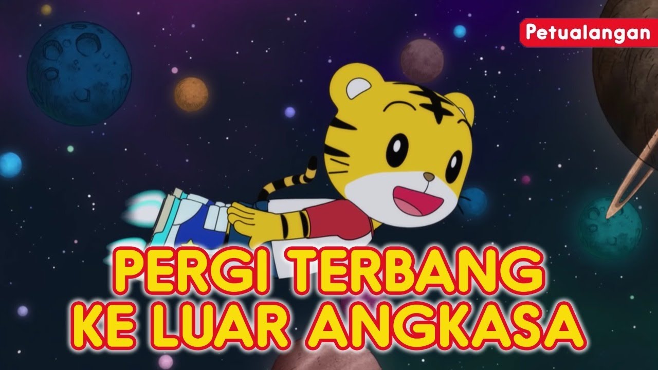 Pergi Terbang ke Luar Angkasa I Kartun Anak I Kodomo Challenge