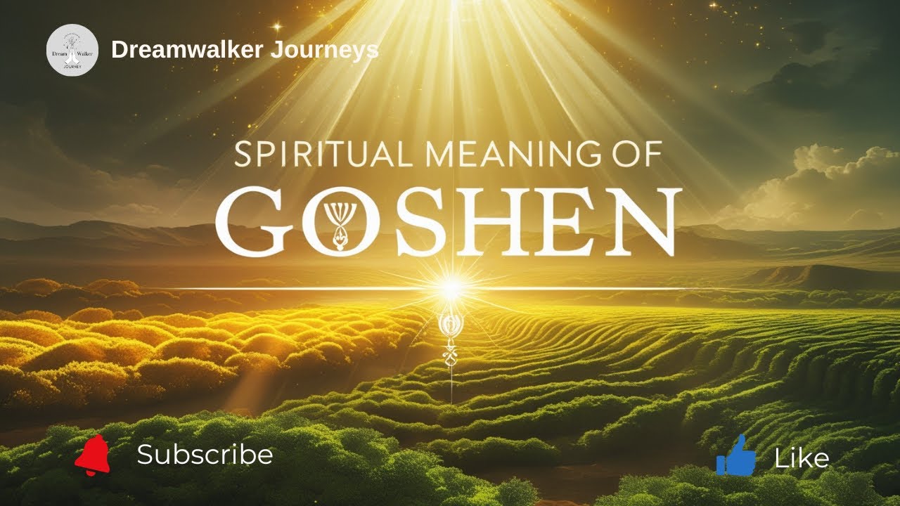 Spiritual Meaning of Goshen | Divine Protection, Provision, and Separation for Purpose