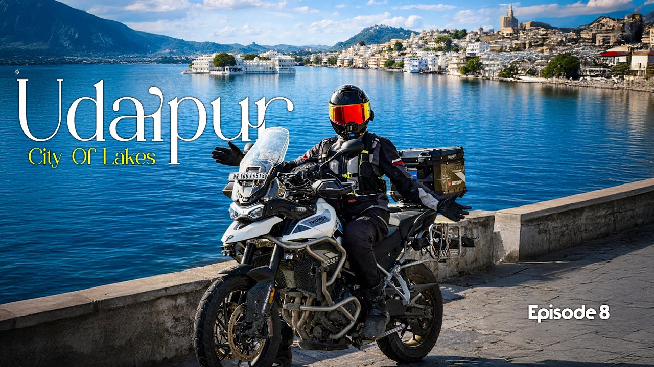 বাঘের পিঠে উঠে পৌঁছে গেলাম রাজস্থানের City of Lakes Udaipur | Rajasthan Bike Trip on Triumph Tiger