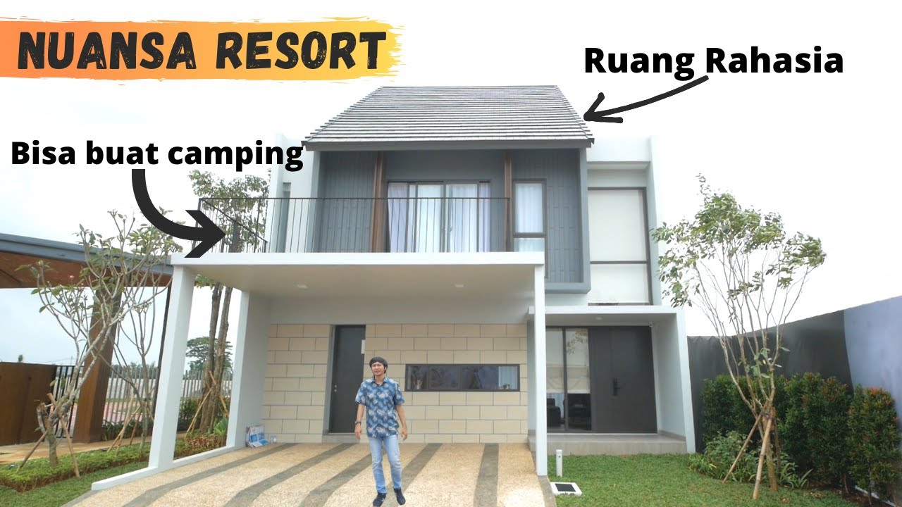 Rumah Nuansa Resort di Jakarta Timur Cluster Wisteria