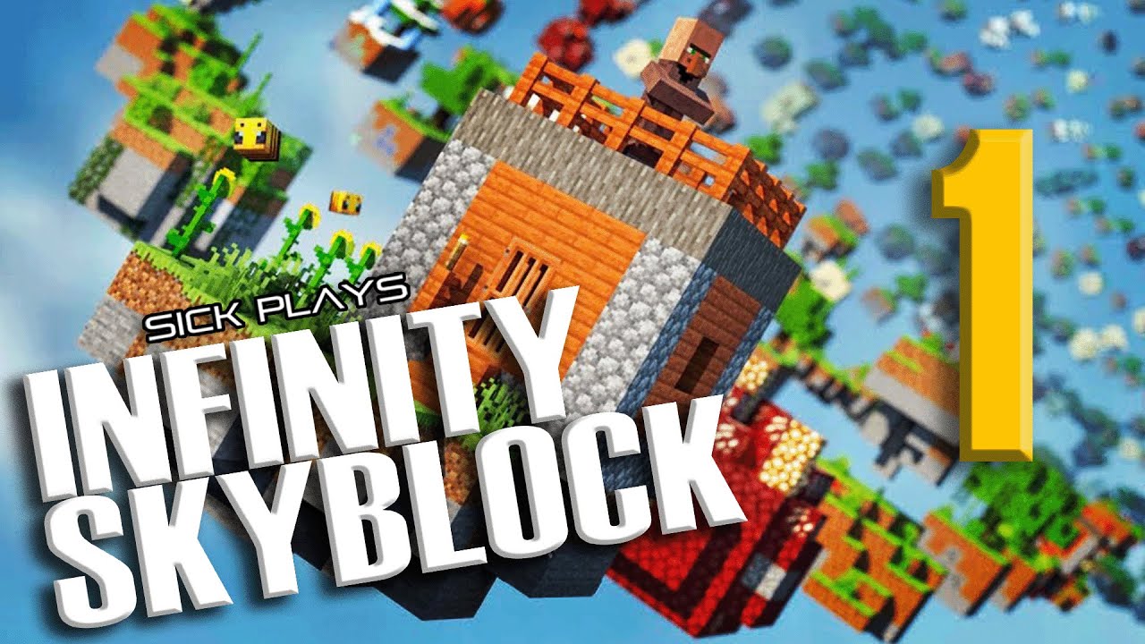 NEW START - Minecraft Infinity Skyblock (Part 1) ITS BEEN A LONG TIME...