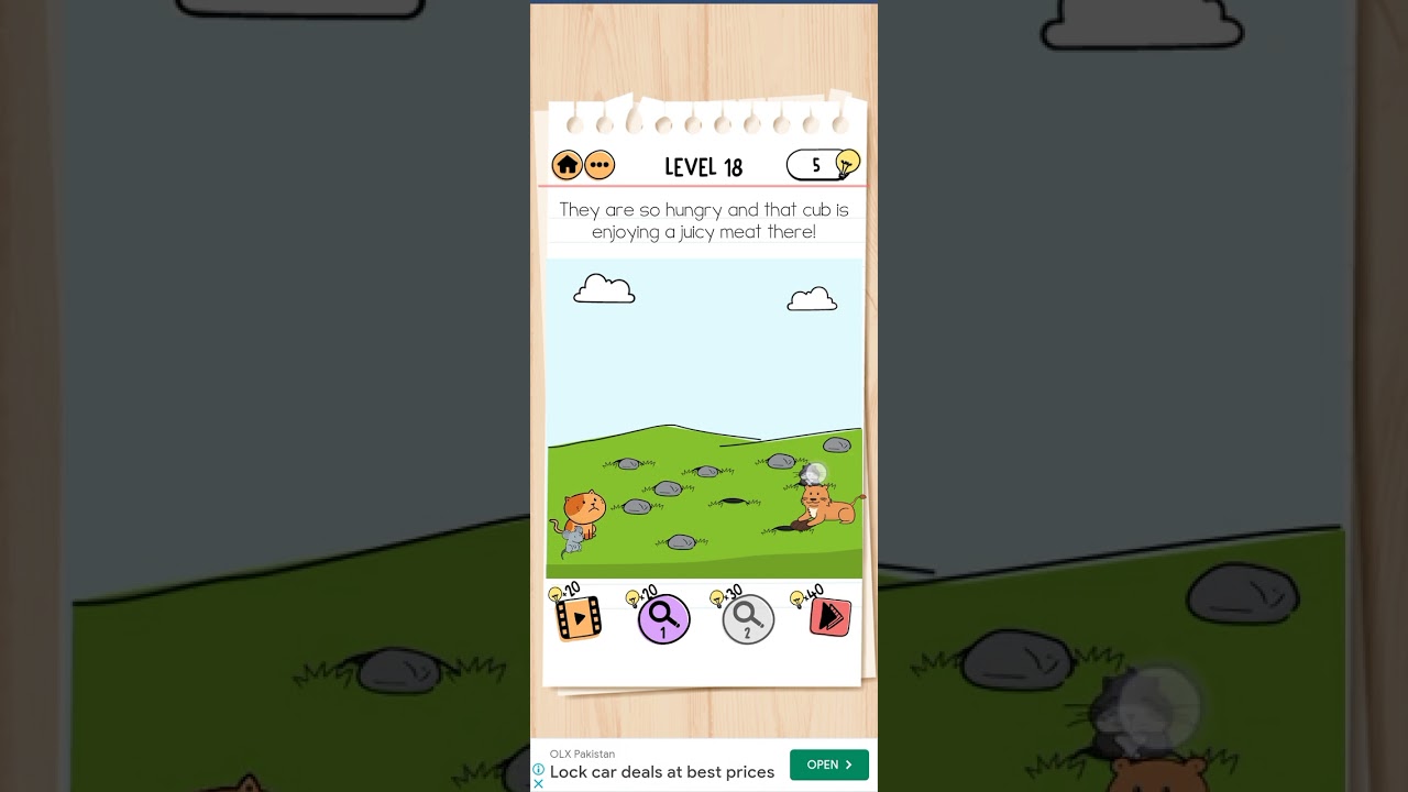 Brain Test 2 (Tom's Adventure) level 18