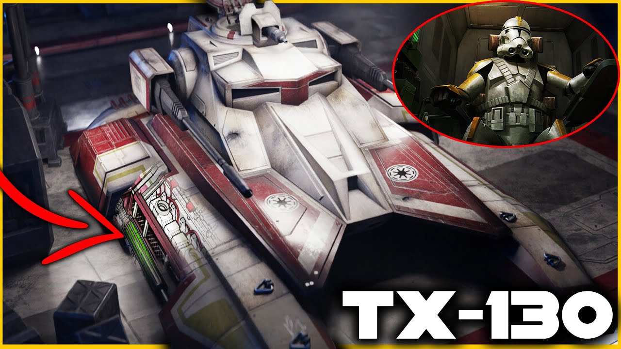The DEFINITIVE Breakdown of the TX-130 Saber-class Tank (and later Imperial tanks)