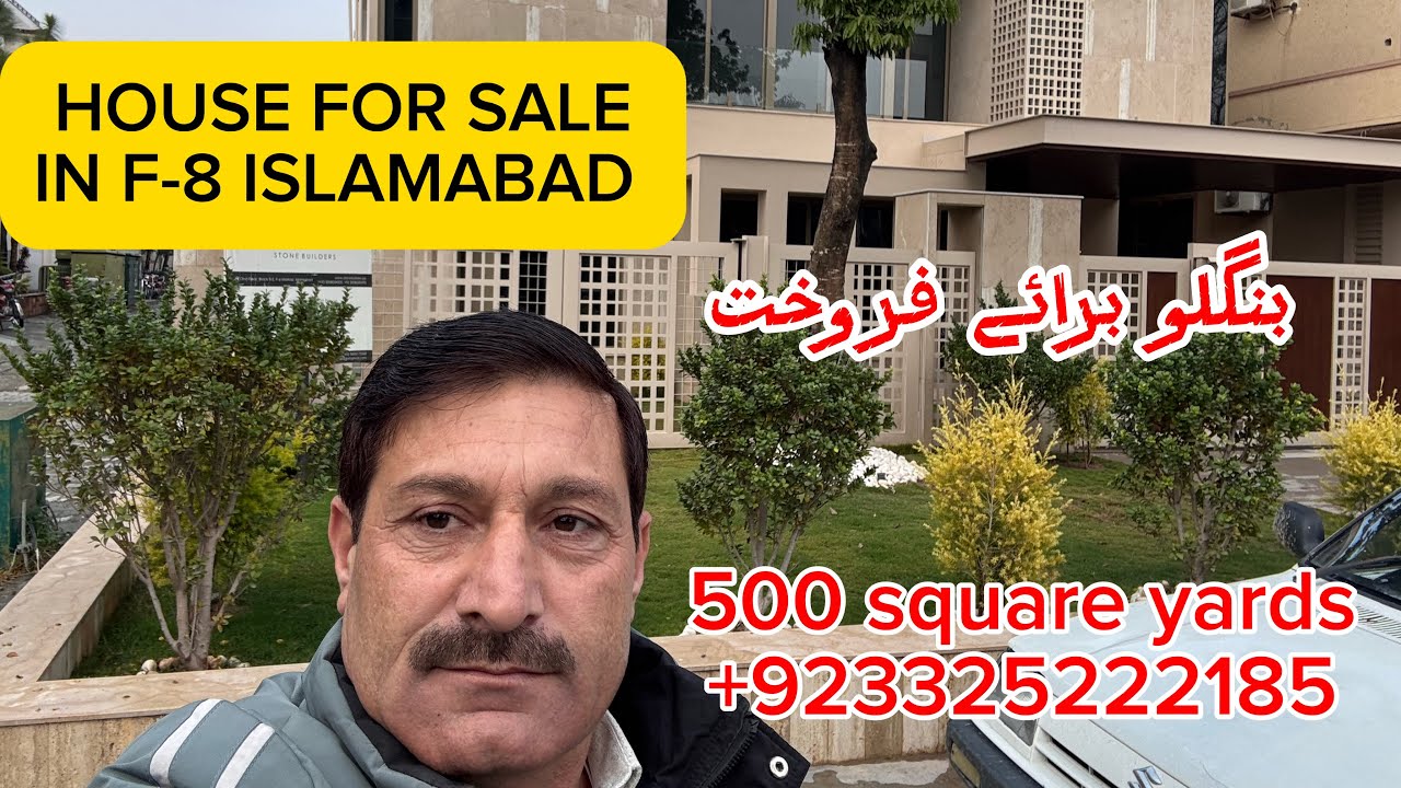 Brand new house for sale in F-8 islamabad