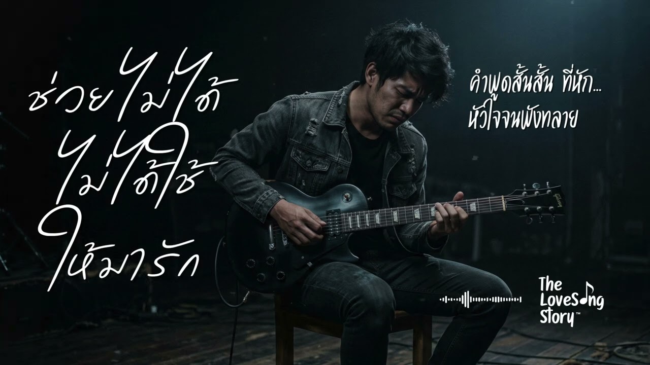 ช่วยไม่ได้...ไม่ได้ใช้ให้มารัก : The Love Song Story (Official Audio)