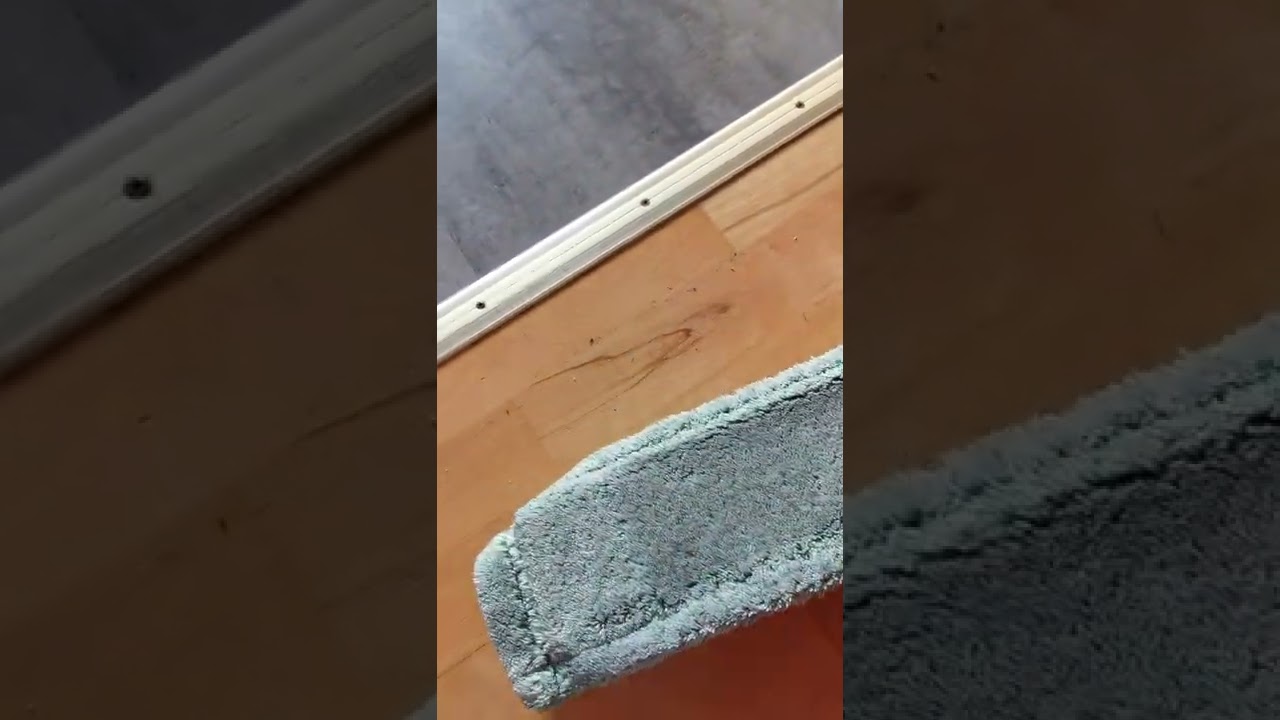 JEMAKO® Boden nass wischen / Bodenwischer mit grüner Faser/ Mop, Wischmop, Bodenpflege, Streifenfrei