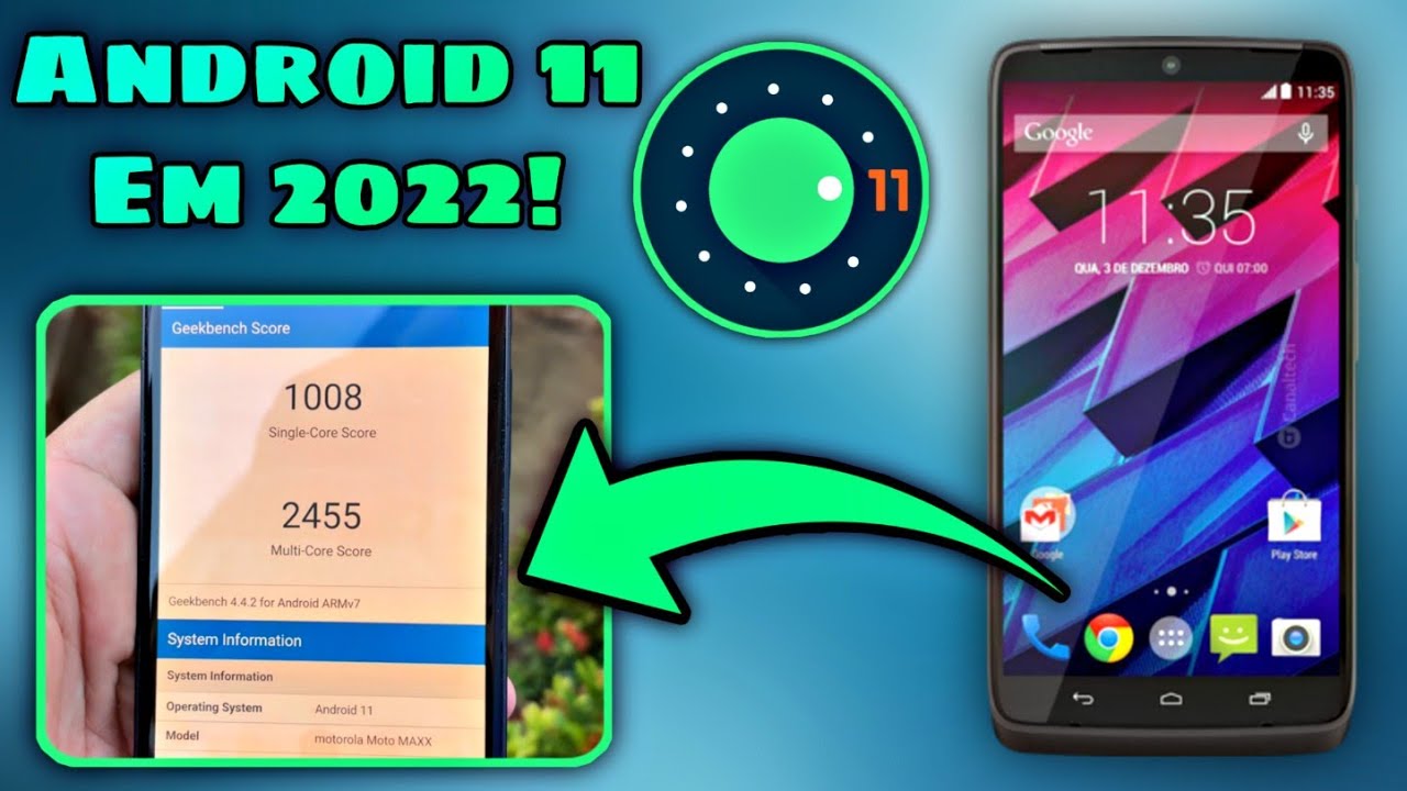 Ainda dá para usar? - Moto Maxx (2014) com o Android atualizado em 2022! 🤩