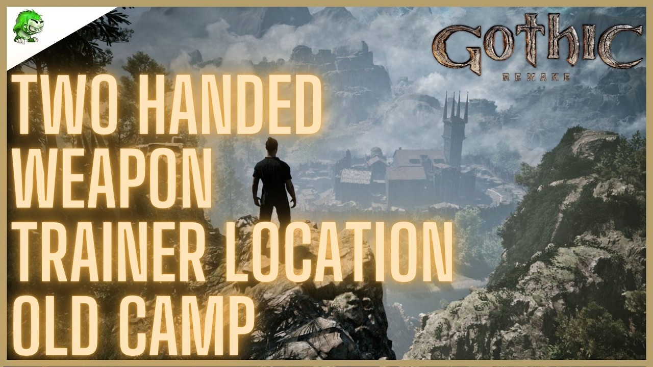 Gothic 1 Remake Two Handed Weapon Trainer Location - Old Camp