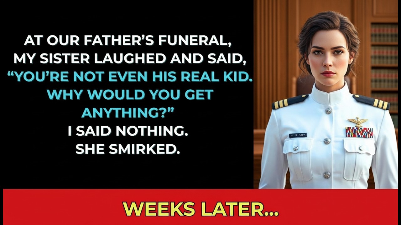 My Sister Mocked Me at Our Father’s Funeral — ‘You’re Just the Adopted One, Don’t Expect a Cent’