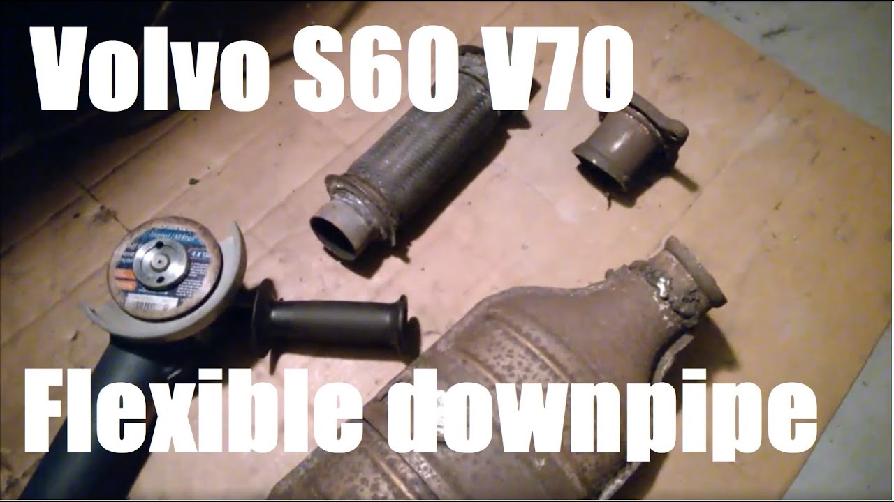 Volvo S60 V70  Non turbo Exhaust Flexible and Catalytic converter replacement 2001-2009