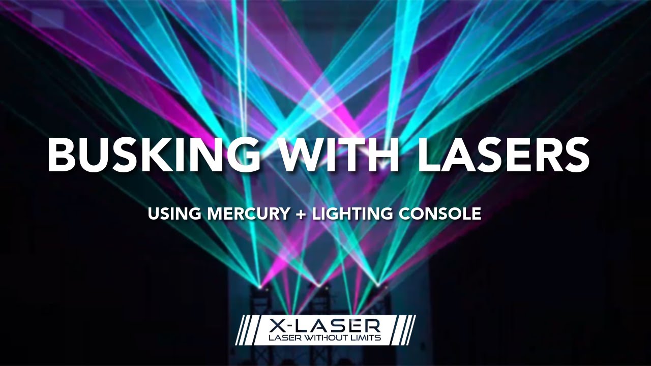 Lighting Designer Explains Laser Busking Effects (+ How He Made Them) | X-Laser Mercury