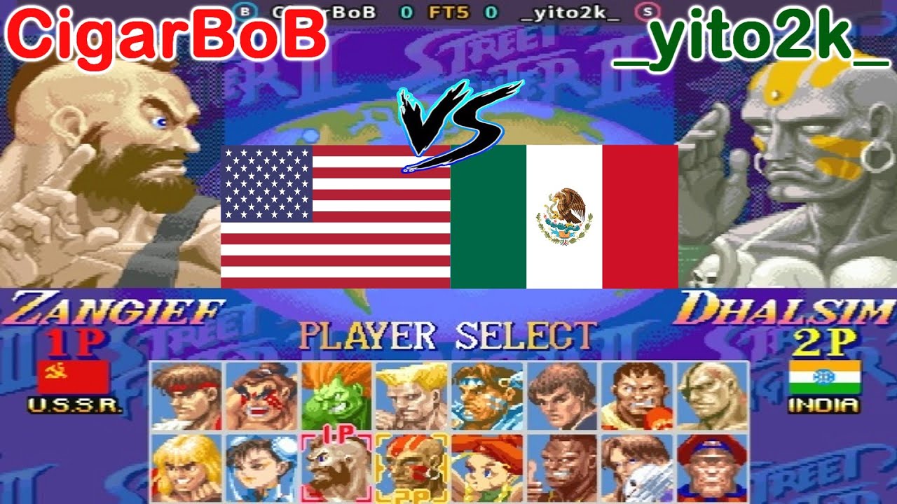 Super Street Fighter II X: Grand Master Challenge - CigarBoB vs _yito2k_ FT5