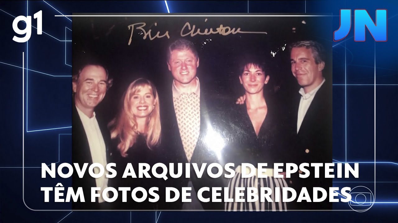 Jornal Nacional: Justiça americana divulga milhares de documentos do inquérito sobre o Epstein