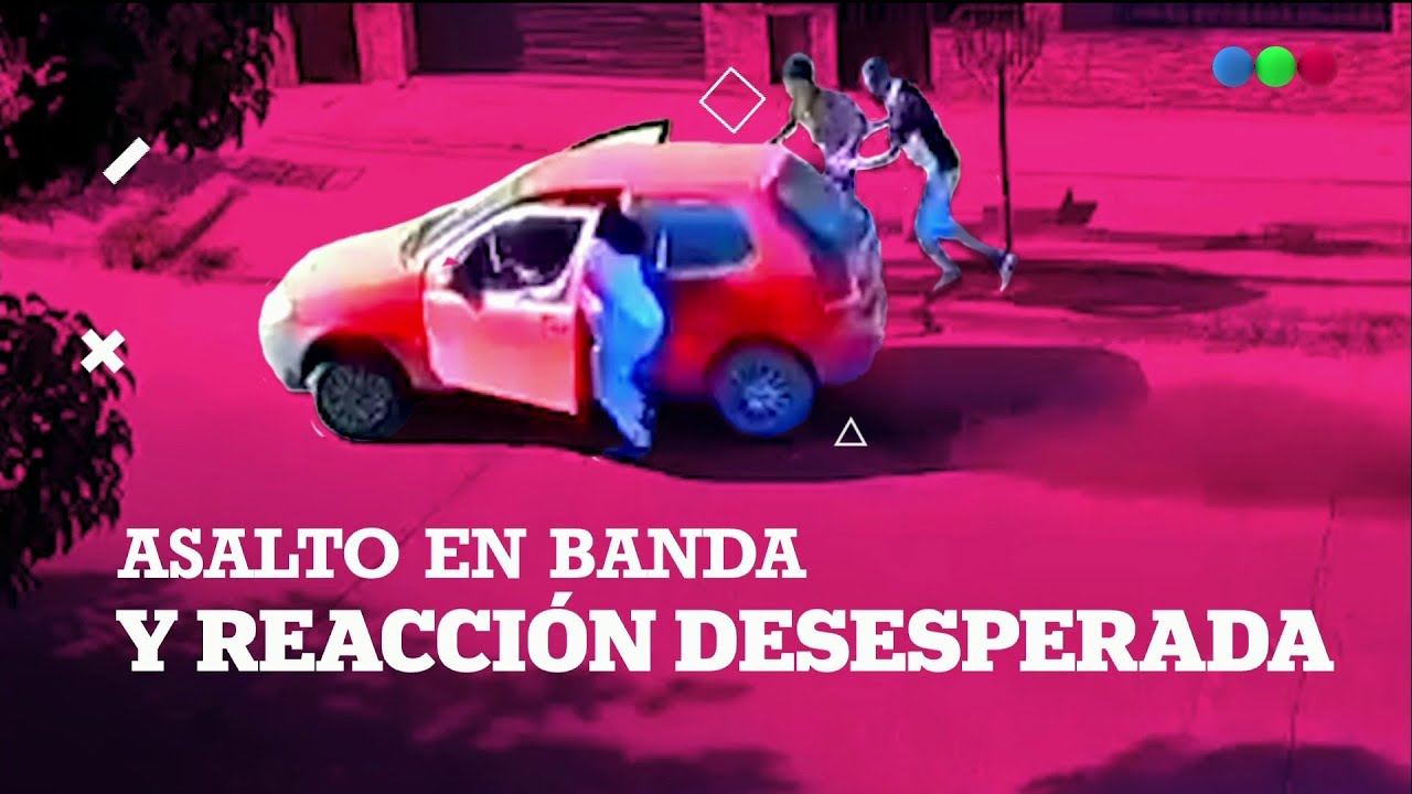 FRENÓ el AUTO y FUE ATACADA por una BANDA de DELINCUENTES | #ElNotidelaGente
