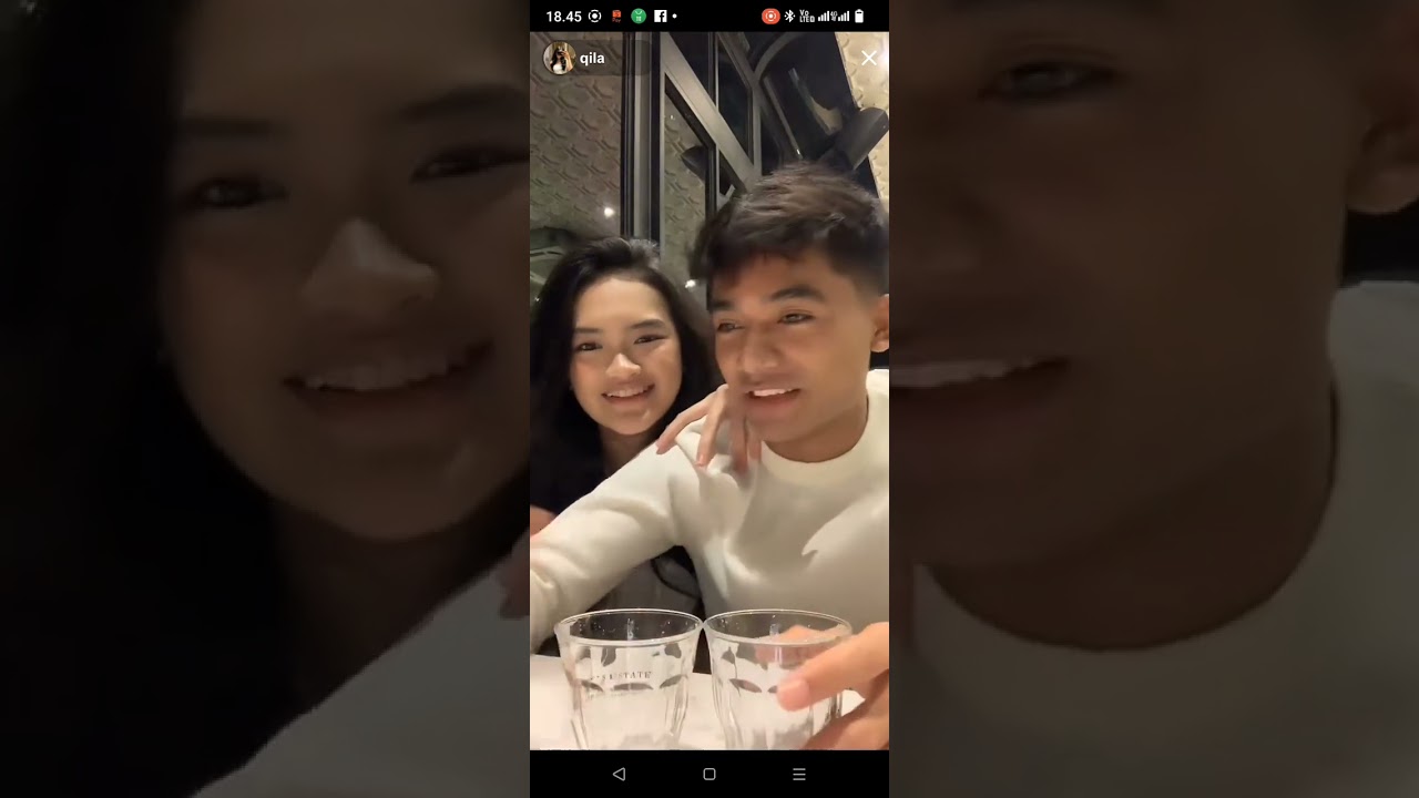 Live diner Betrand Aqila sangat2 romantis dan sweet banget