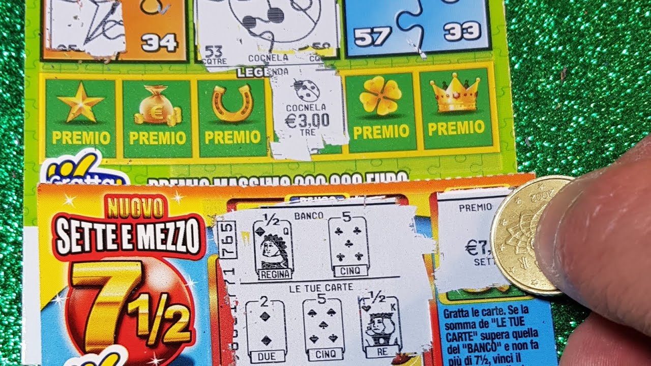 Gratta e vinci con battaglia navale,  sette e mezzo e......🤔