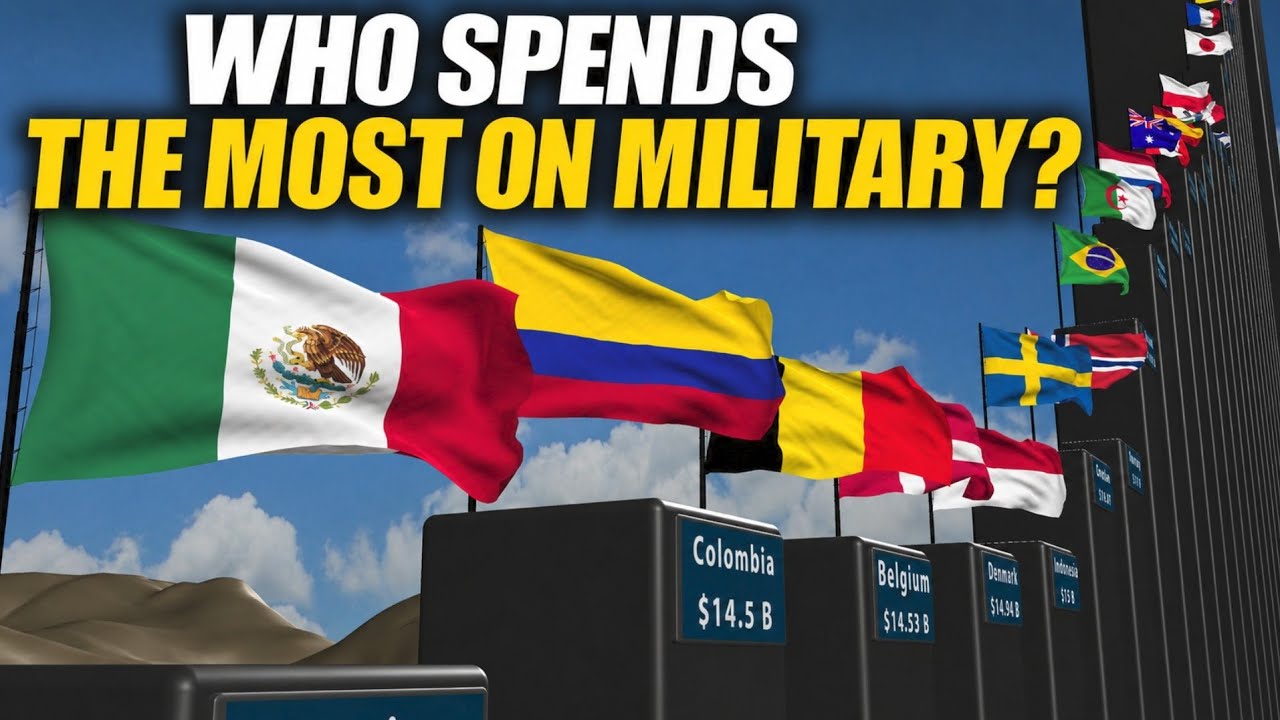 Annual Military Spending Comparison: Every Country Ranked