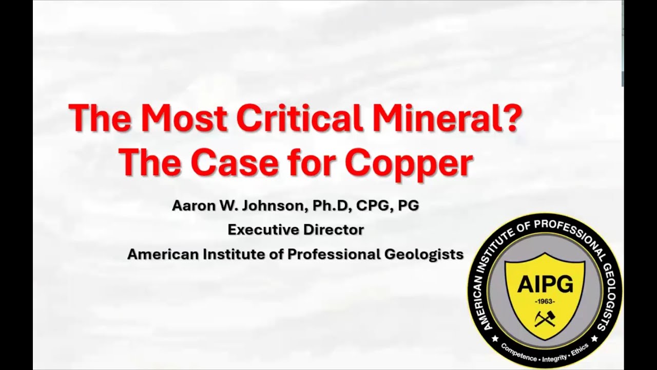 The Most Critical Mineral? The Case for Copper