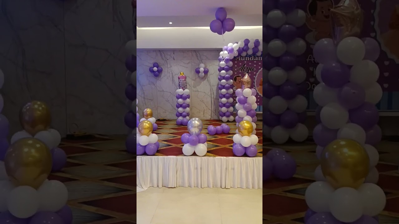 Mundan Ceremony 👶 #mundanceremony #ballondecor #love #song #arijitsingh #bollywood #lucknow