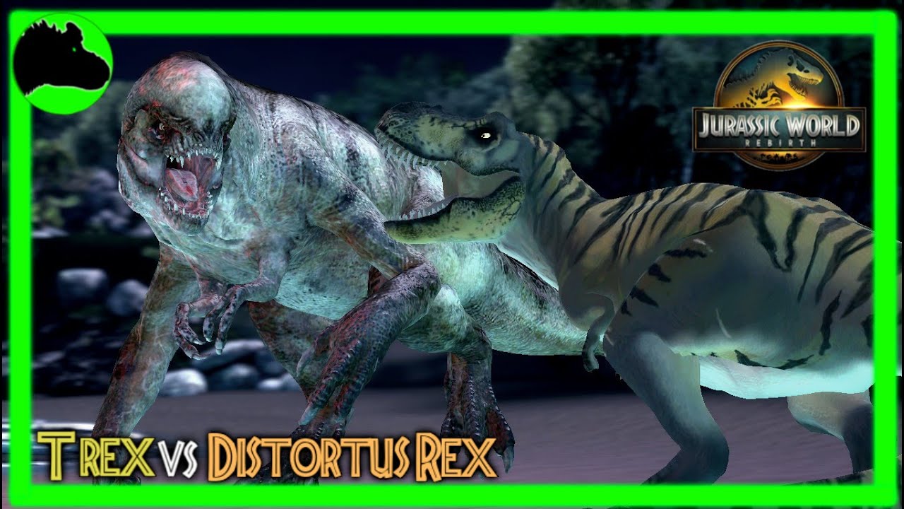 [GMod] T-Rex VS Distortus Rex | Jurassic World Rebirth | Animation
