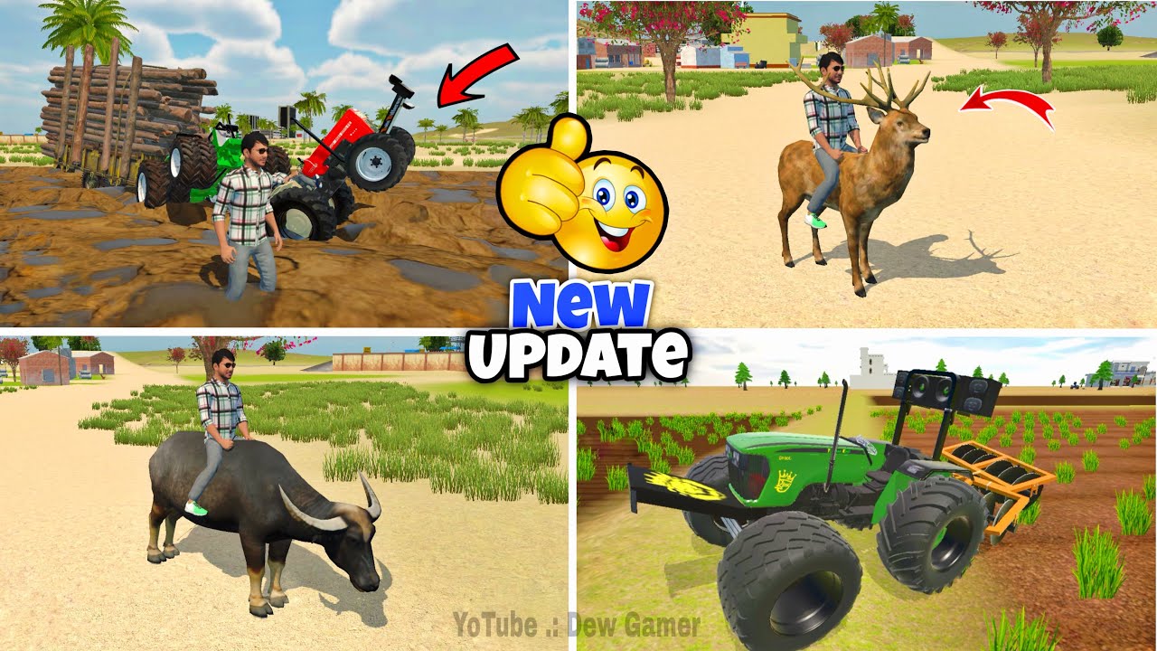 Open Bonet Tractor Modified कैसे करे?🤩| Indian Vehicles Simulator 3D New Update🤑| Tractor Game