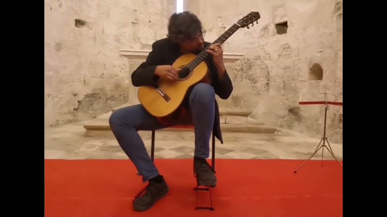 Guitare en Cevennes 2024 Luis Soria (guitare Antonio Emilio Pascual 1949)