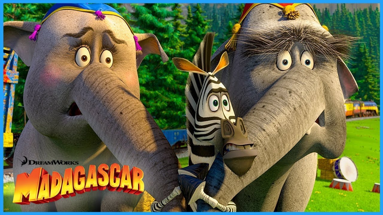 On the Run! 🏃 | Madagascar 3: Europe's Most Wanted | DreamWorks Madagascar