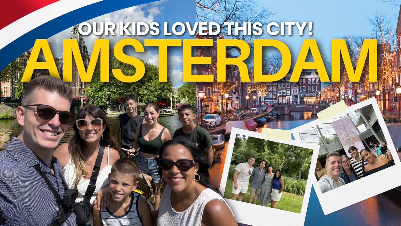 American Family Exploring The Netherlands - Amsterdam Surprised Us | Family Travel Vlog - Ep 47