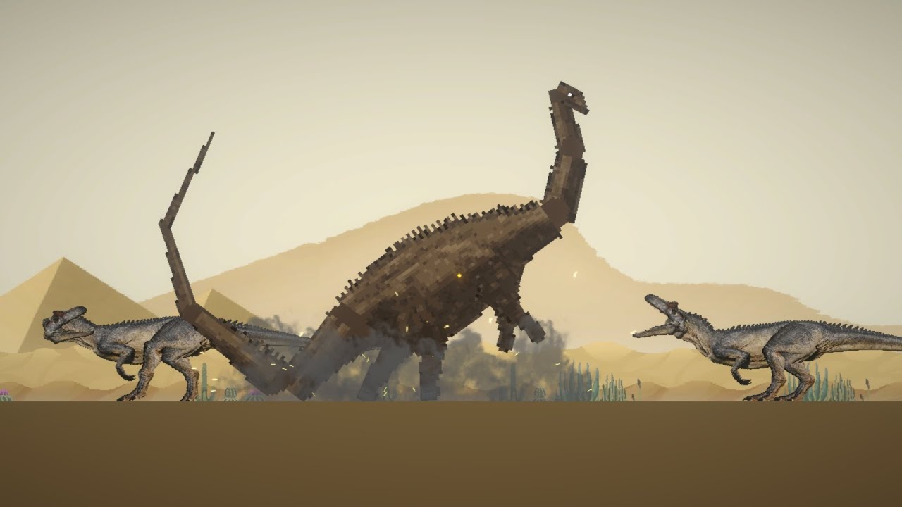 Mod diplodoka / a diplodocus mod