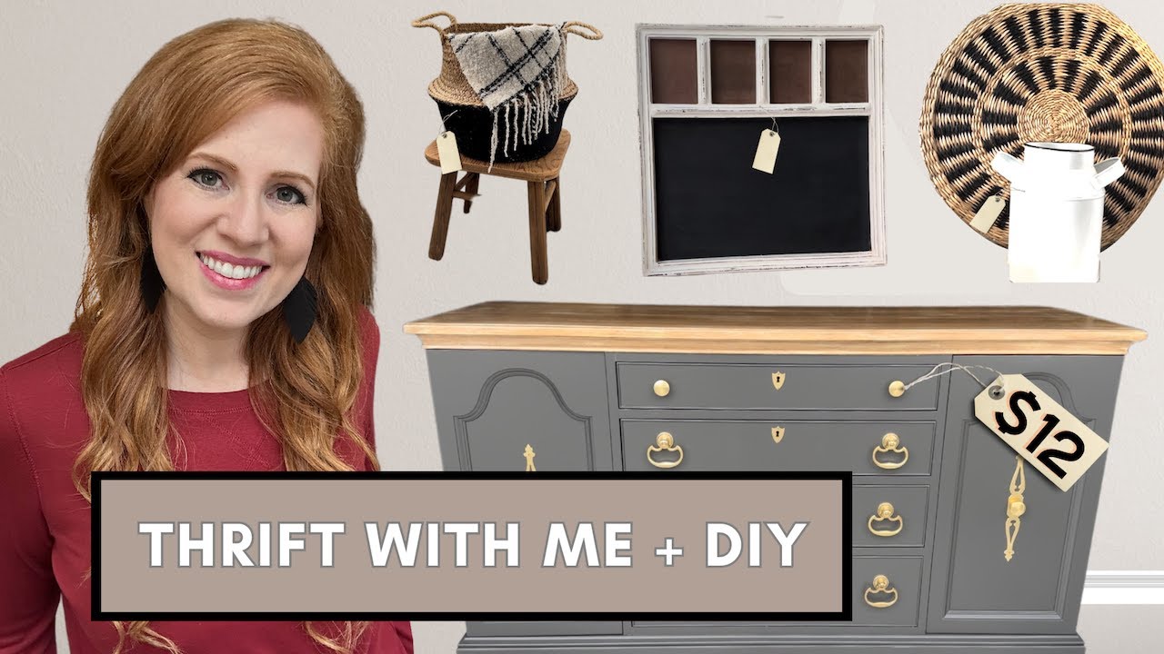 🏡 GOODWILL BINS HAUL • DECORATING FROM “THE OUTLET” • UPCYCLE