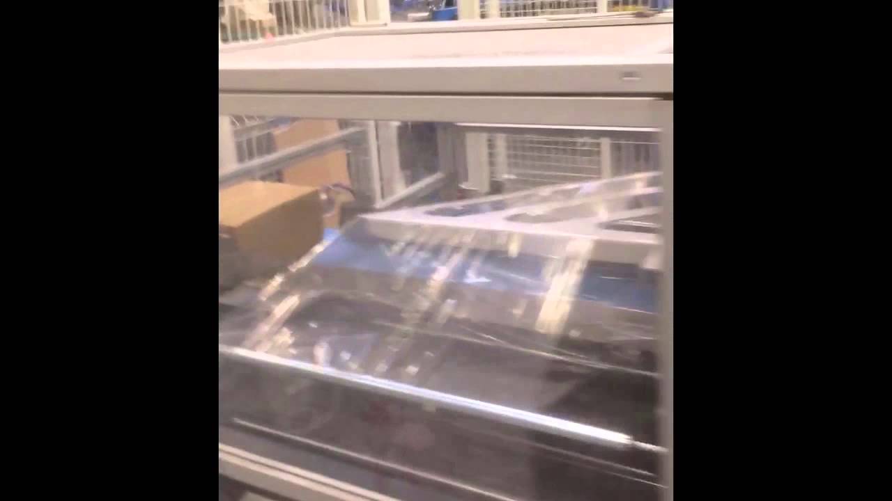 Ligne de production/découpe de boîtes en cellulose - ANIRI FRANCE