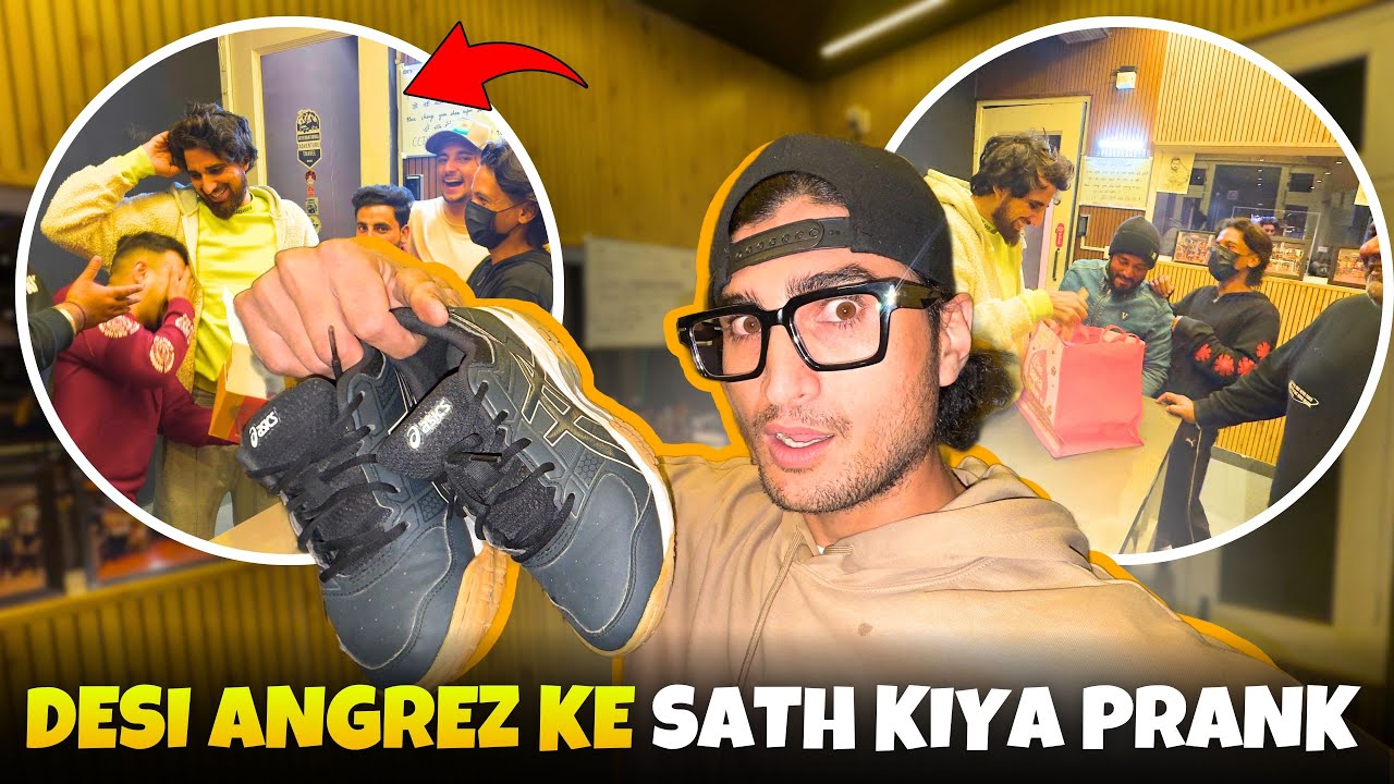 DESI ANGREZ KE SATH KIYA PRANK 😂😂 #benvlogs 