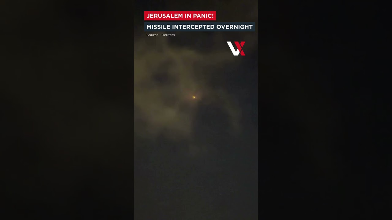 Iran Launches New Barrage Of Cluster Munitions At Israel Amid Escalating War | VERTEX