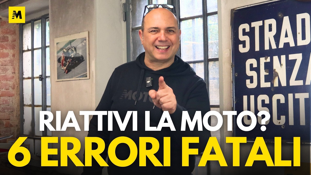 Inverno finito: 6 errori fatali che uccidono la tua moto alla prima uscita!